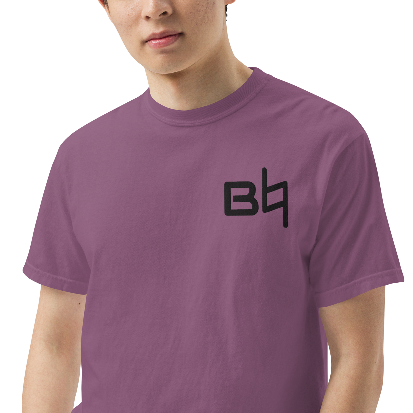 Be Natural T Shirt Embroidered