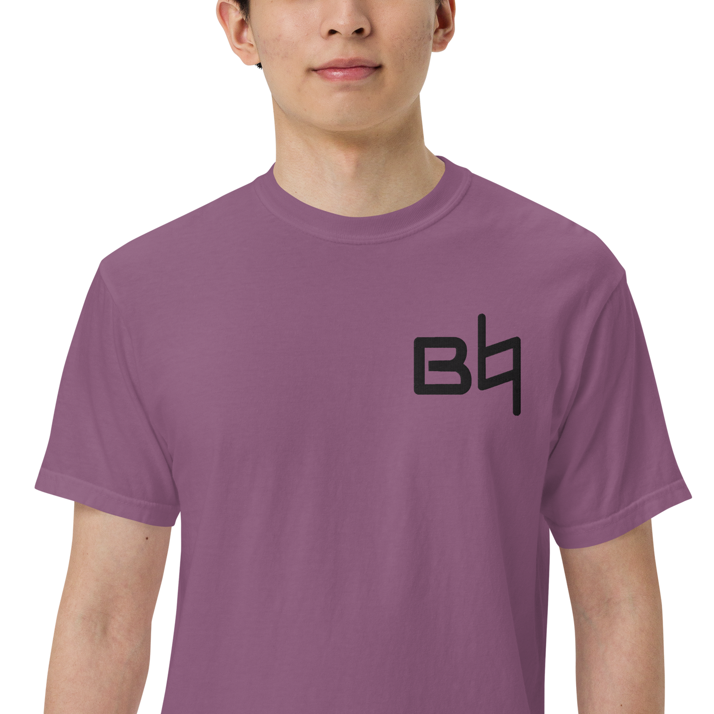 Be Natural T Shirt Embroidered