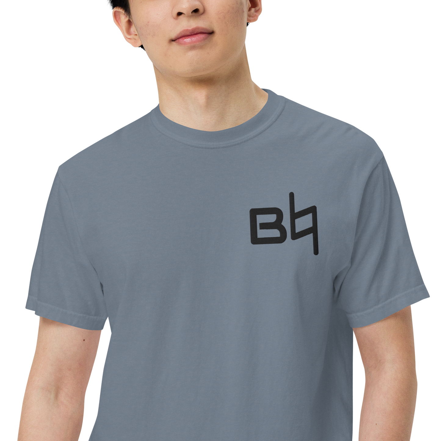 Be Natural T Shirt Embroidered