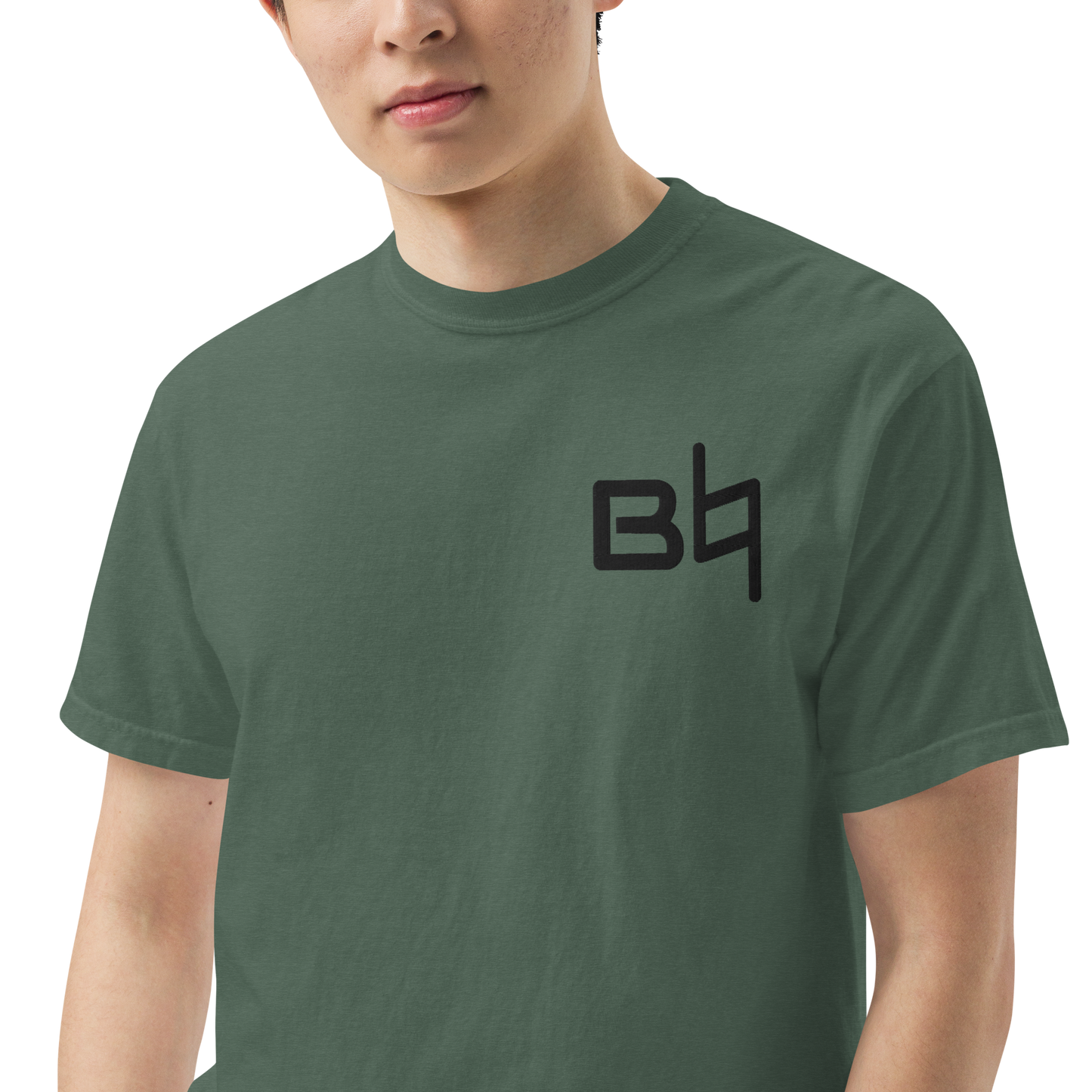 Be Natural T Shirt Embroidered