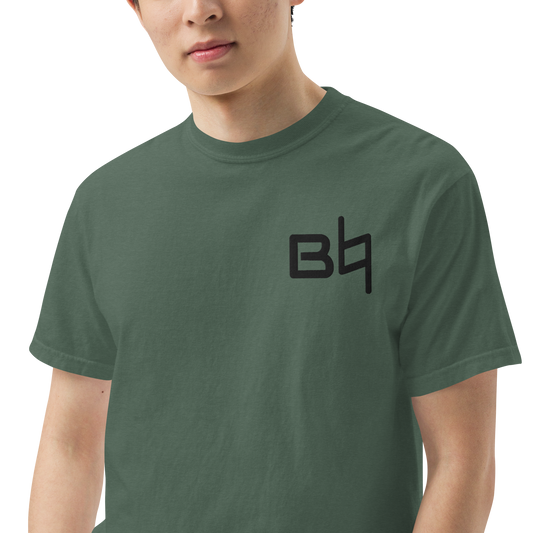 Be Natural T Shirt Embroidered