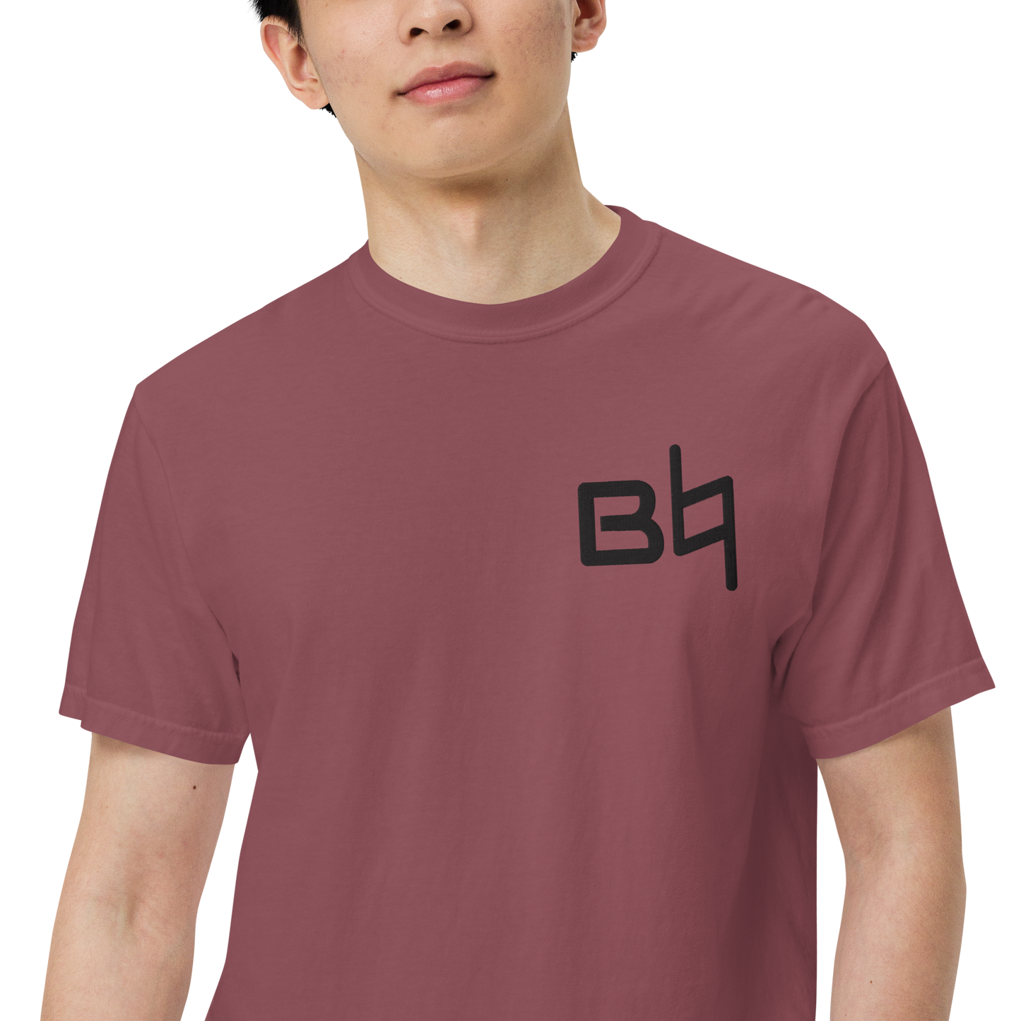 Be Natural T Shirt Embroidered