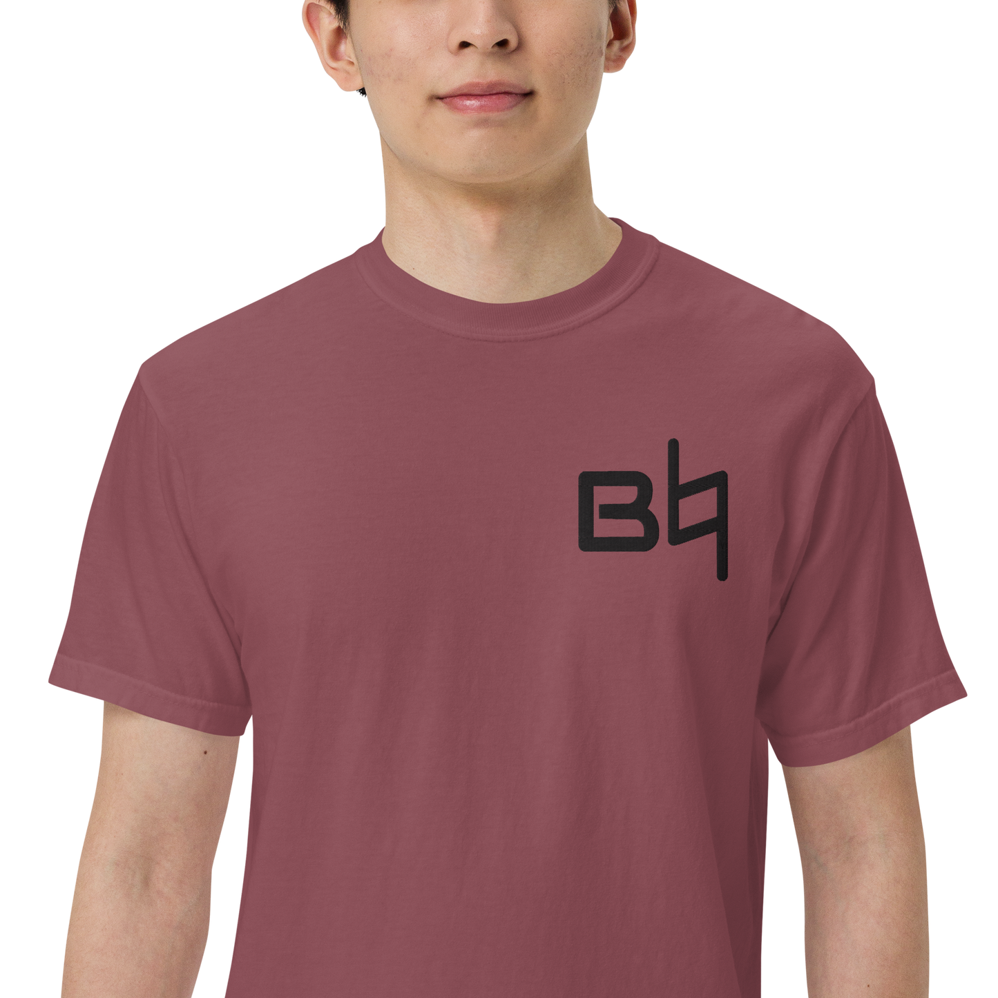 Be Natural T Shirt Embroidered