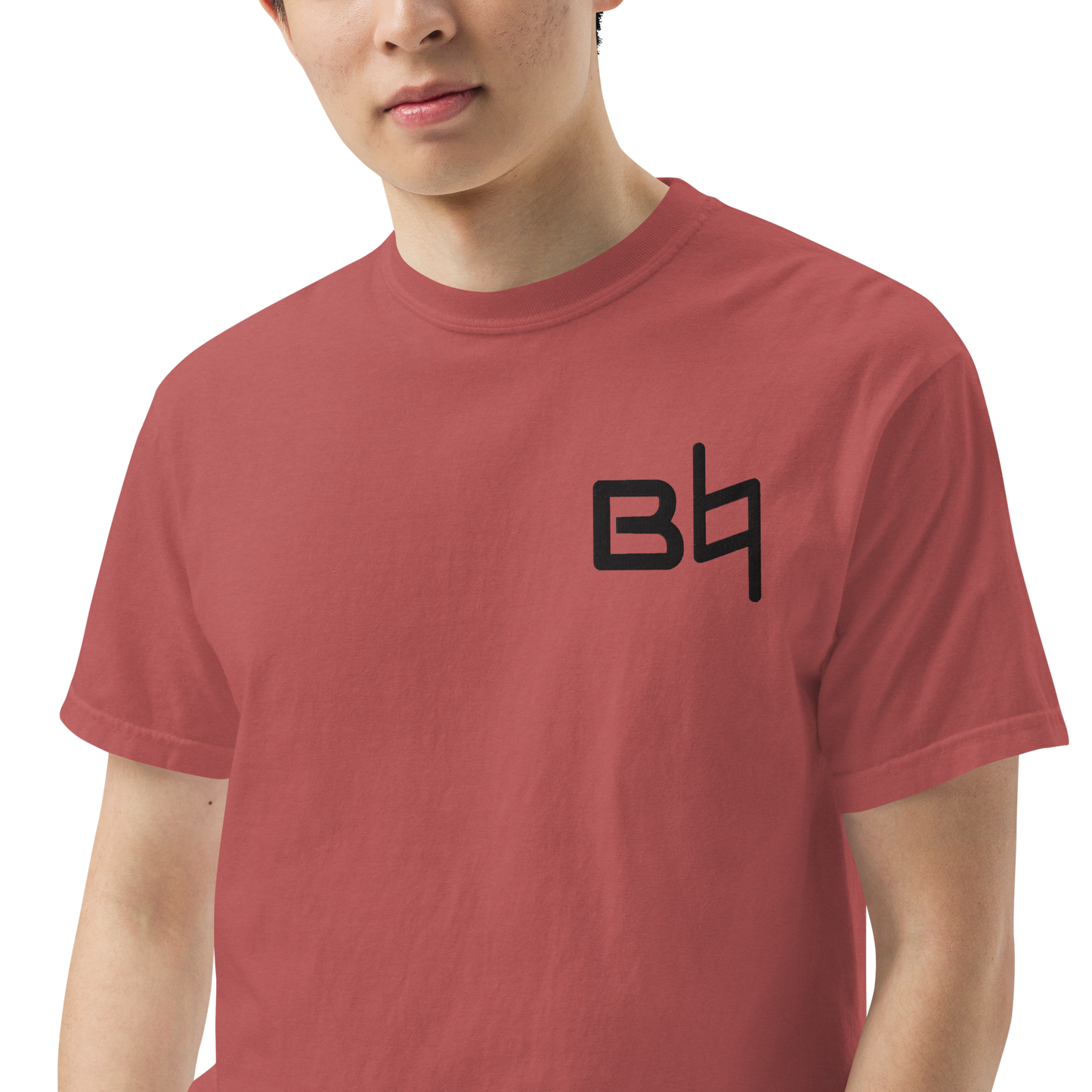 Be Natural T Shirt Embroidered