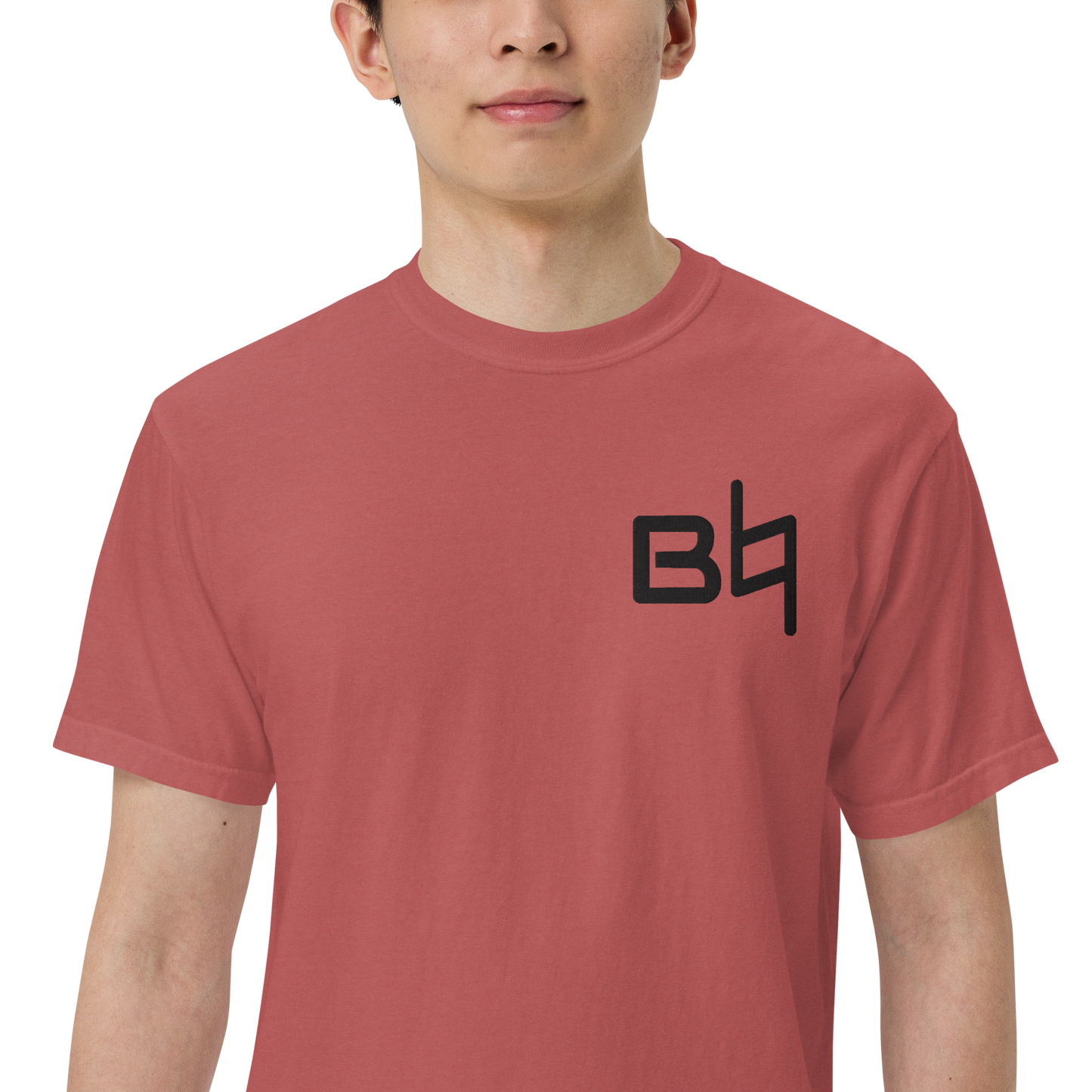 Be Natural T Shirt Embroidered