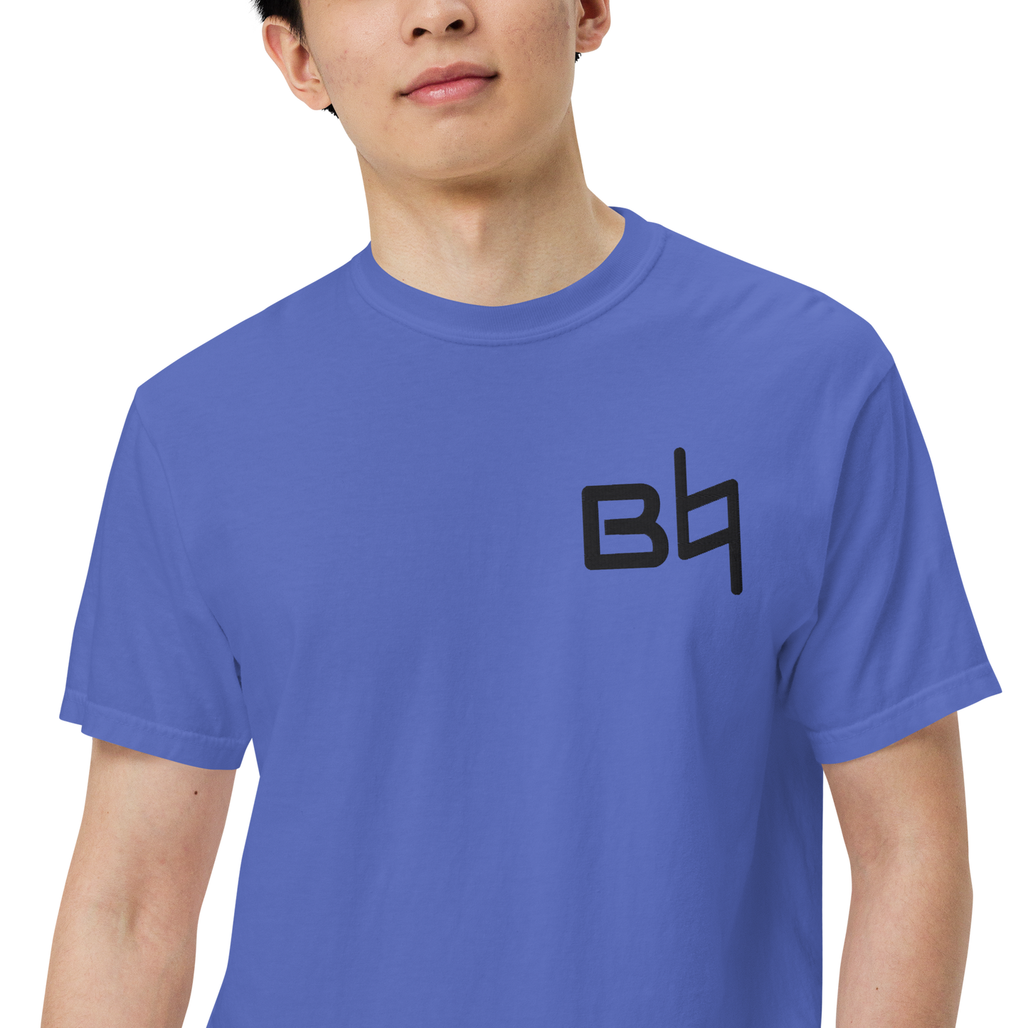 Be Natural T Shirt Embroidered