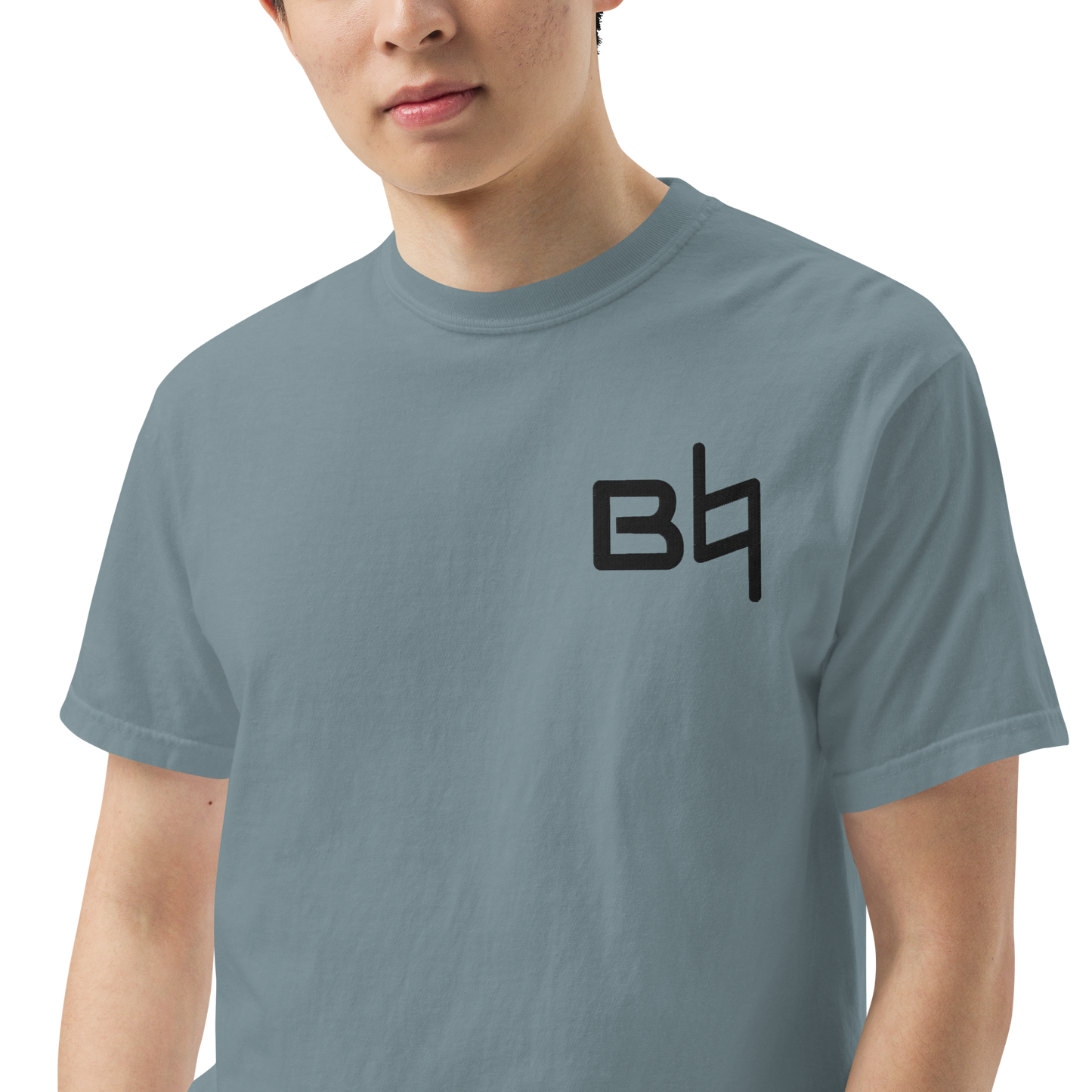 Be Natural T Shirt Embroidered