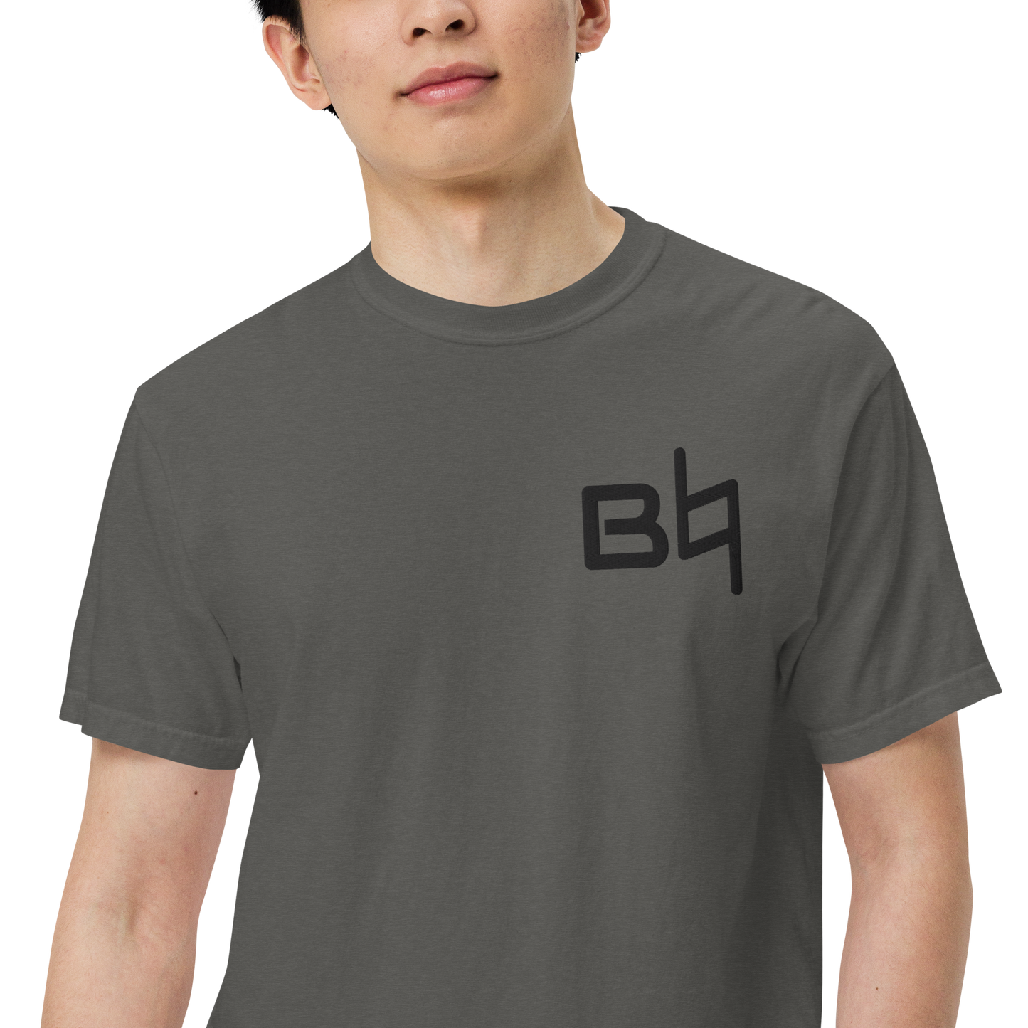 Be Natural T Shirt Embroidered