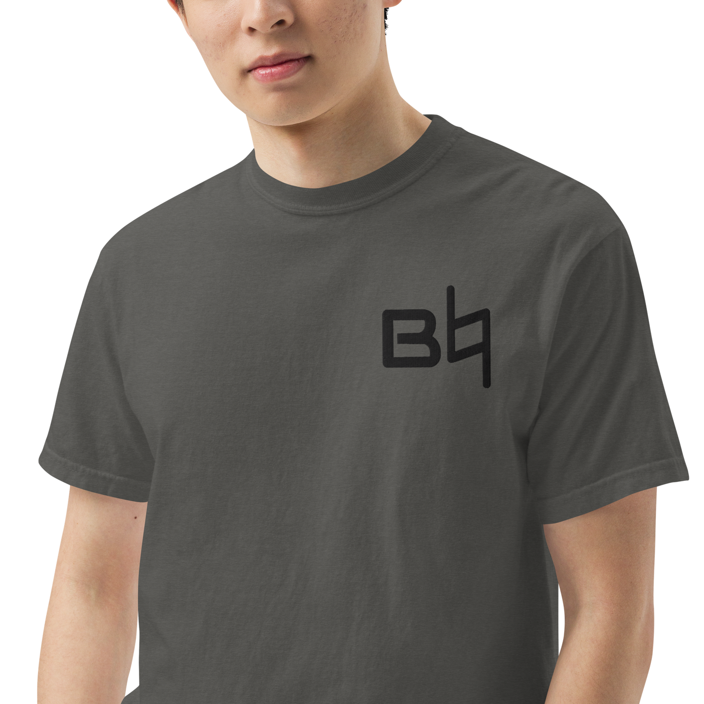 Be Natural T Shirt Embroidered