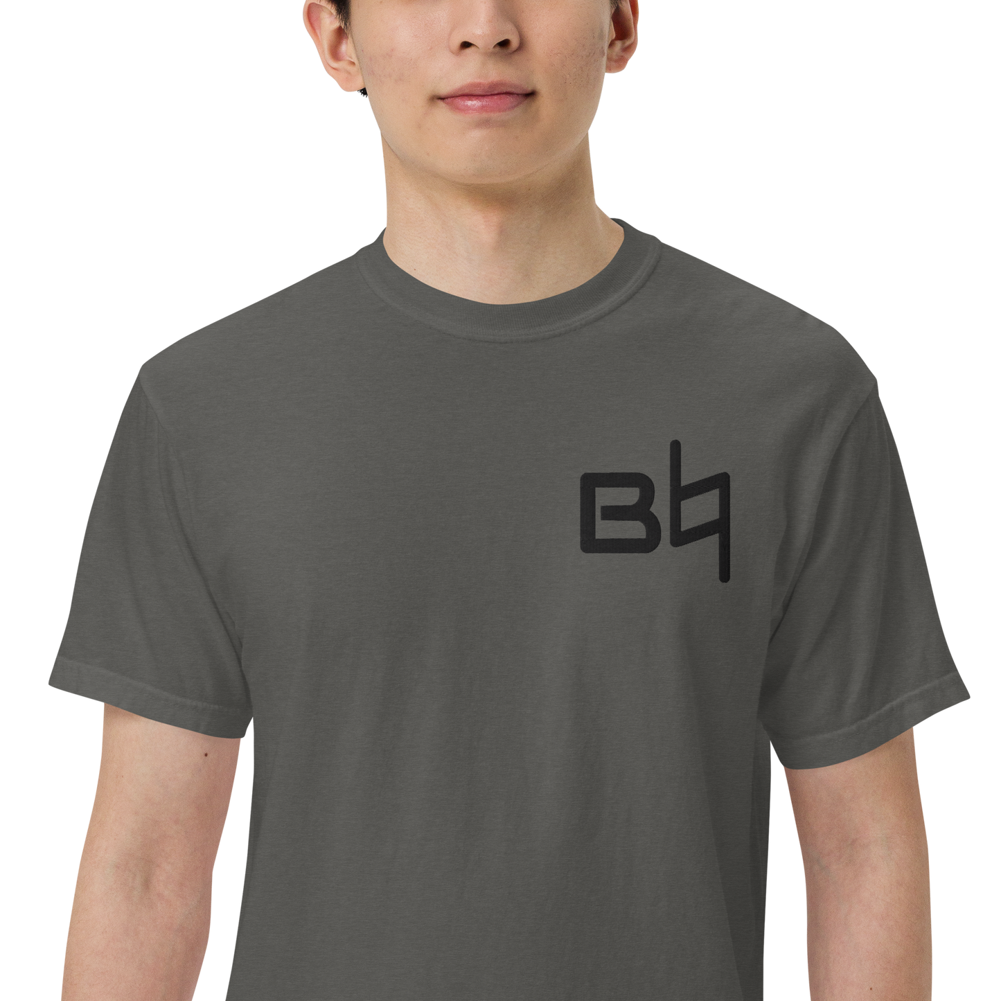 Be Natural T Shirt Embroidered