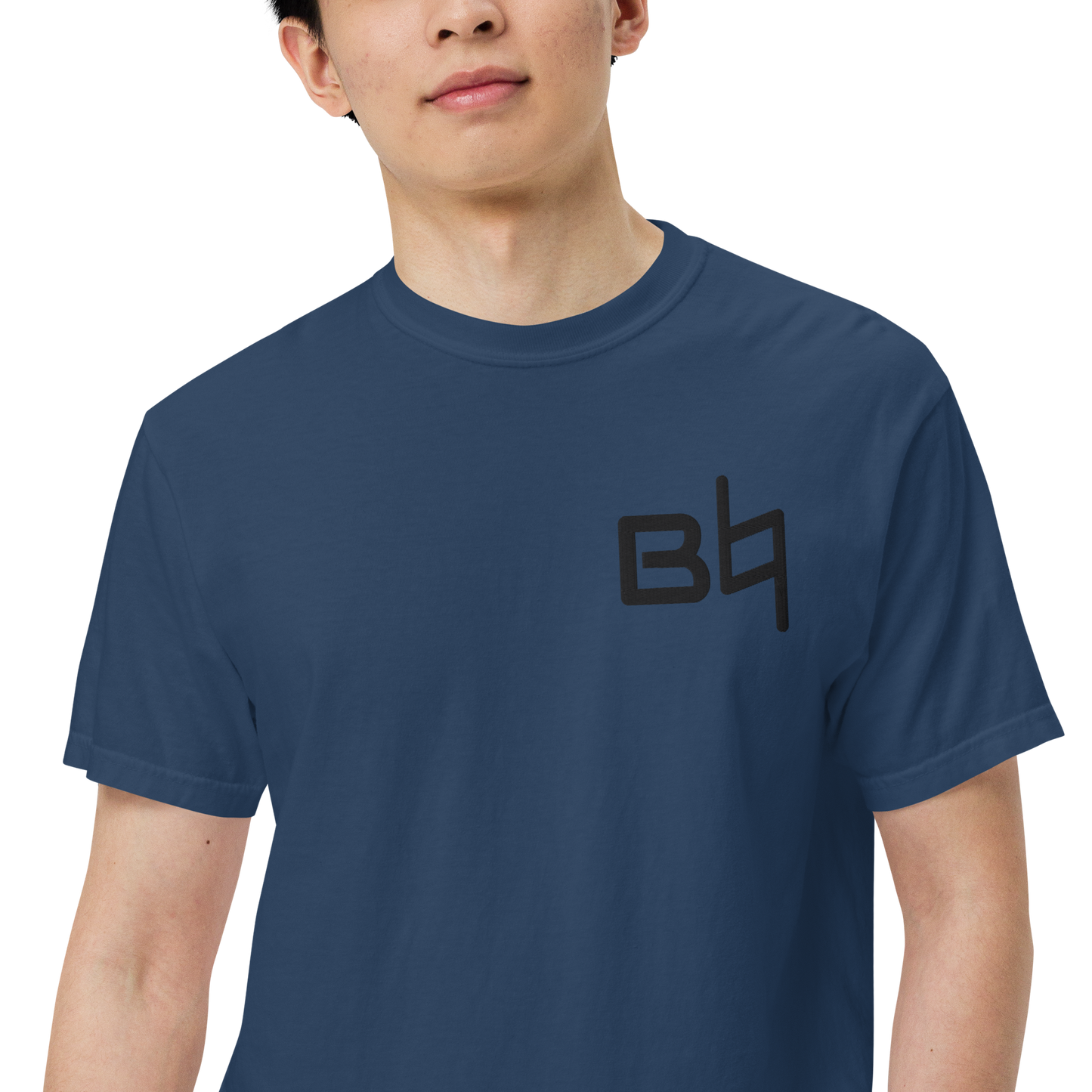 Be Natural T Shirt Embroidered