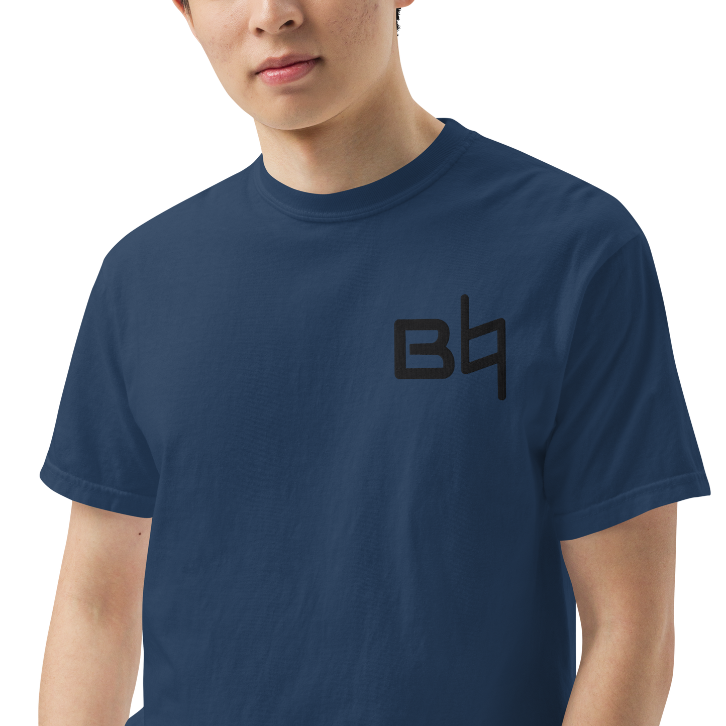 Be Natural T Shirt Embroidered