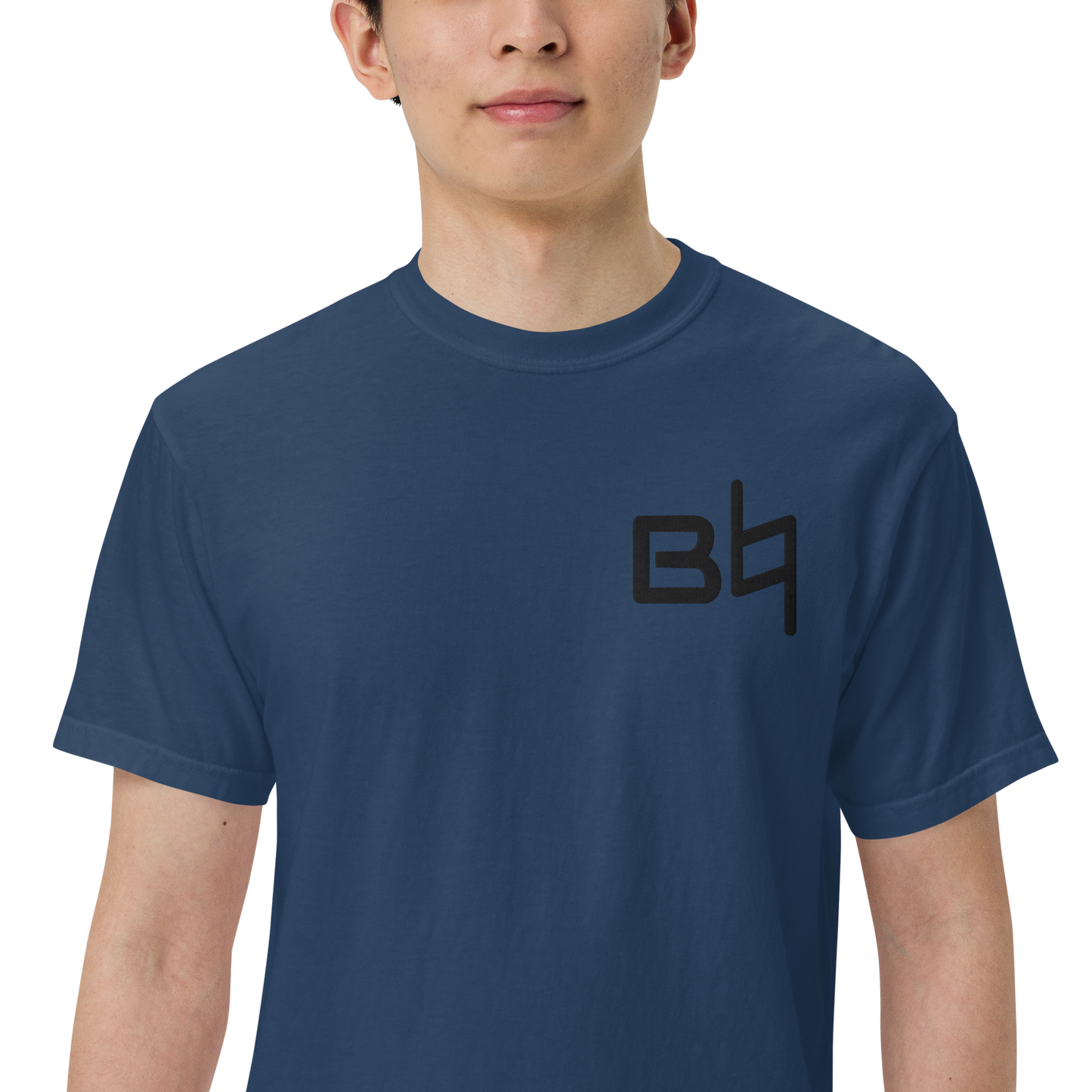 Be Natural T Shirt Embroidered