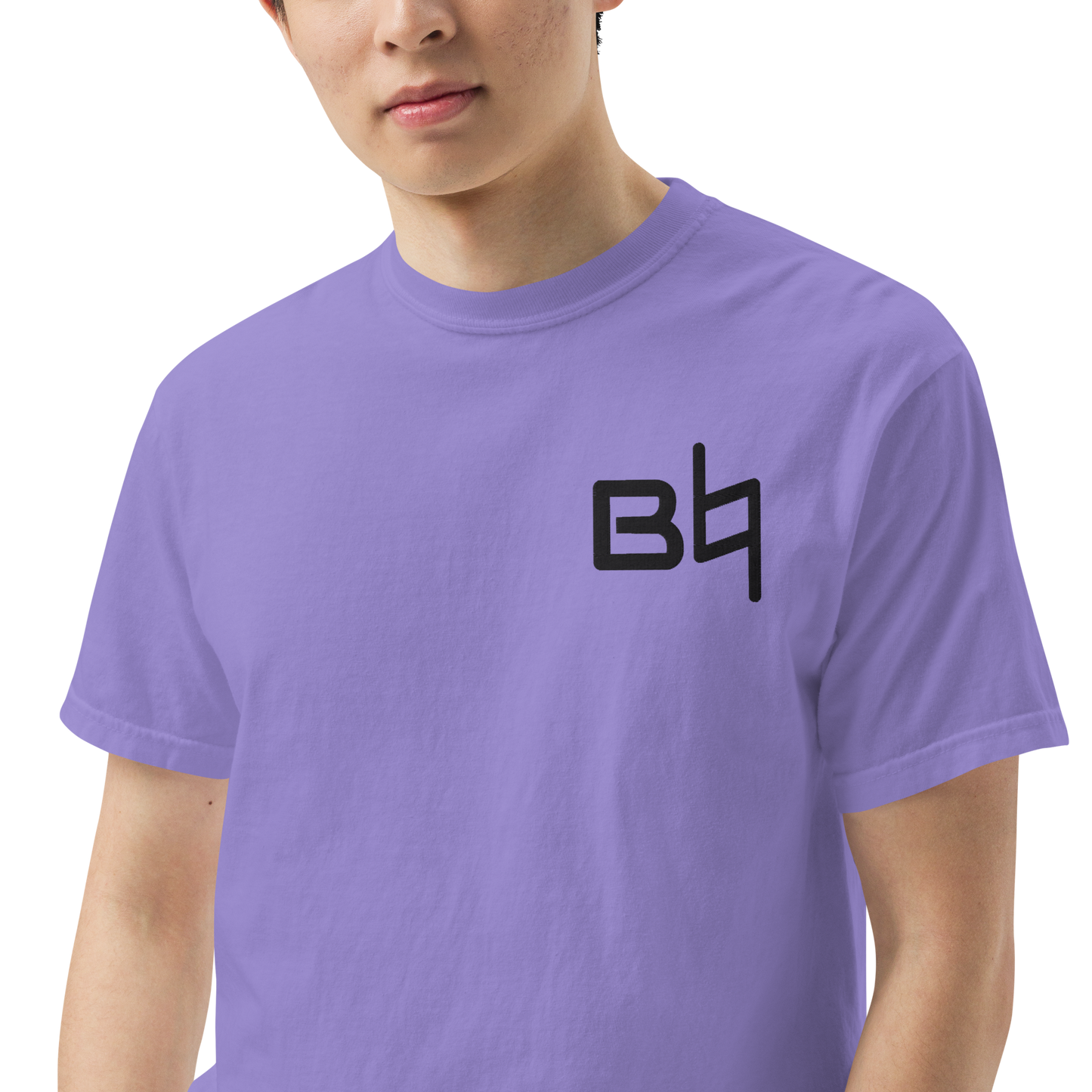 Be Natural T Shirt Embroidered