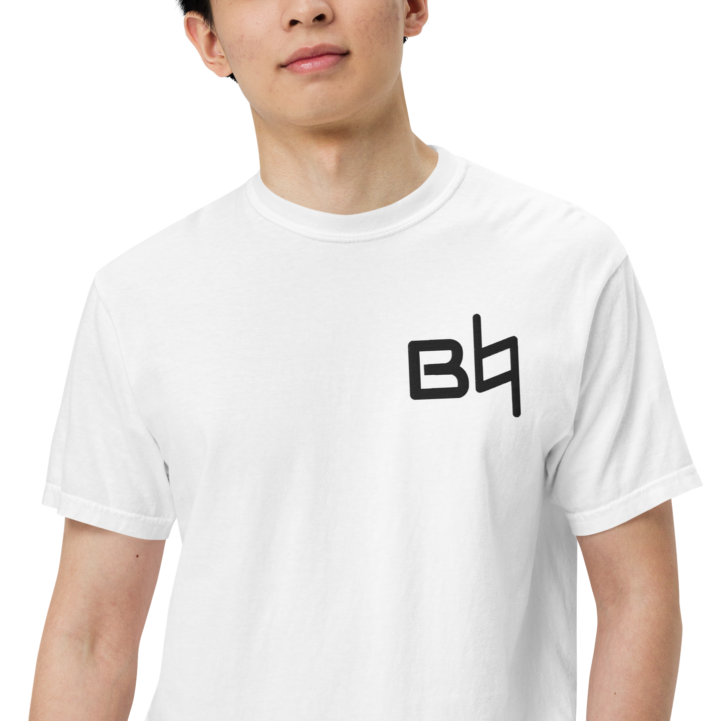 Be Natural T Shirt Embroidered