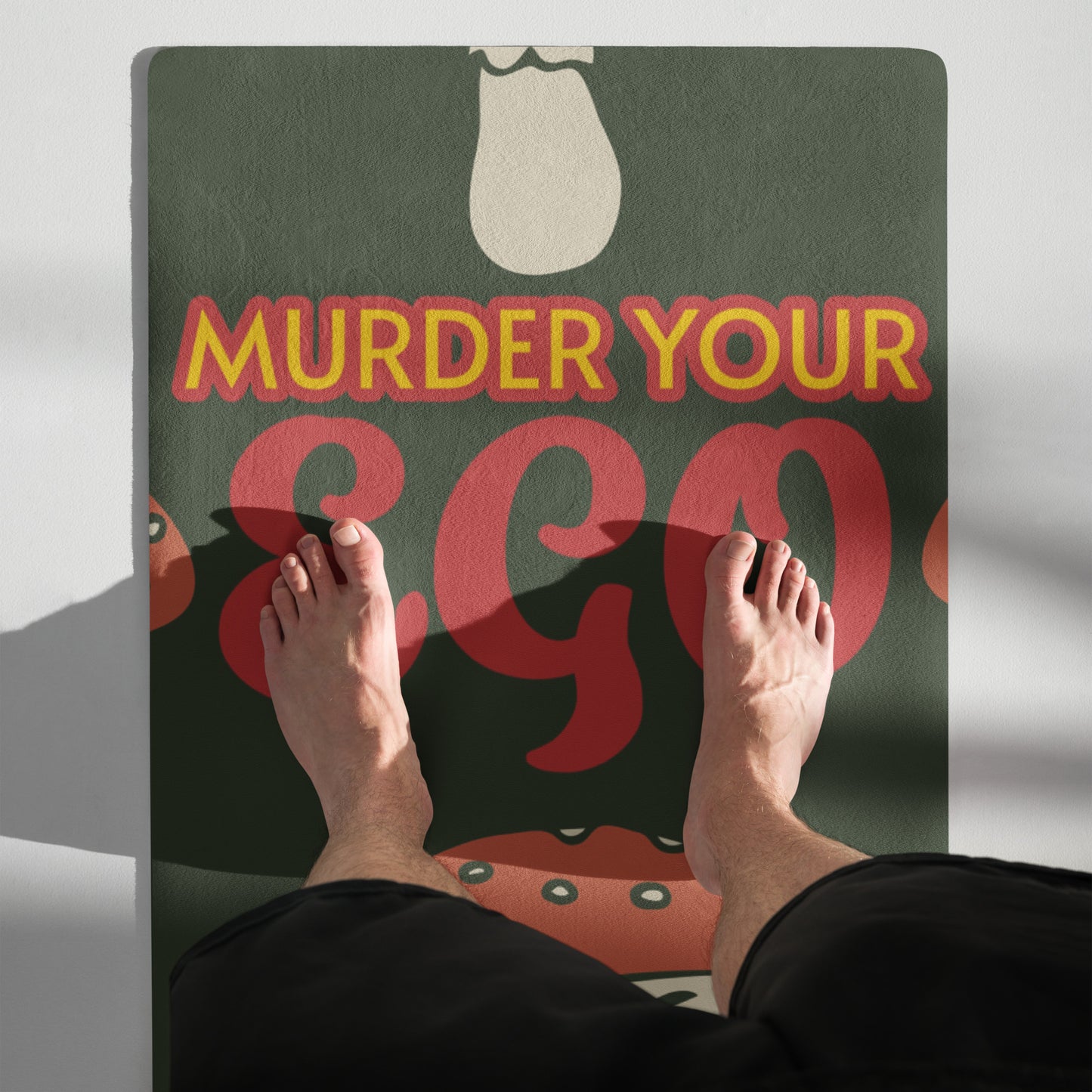 Muder Your Ego Yoga Mat